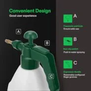 Vivosun 0.2 Gallon Handheld Garden Pump Sprayer (0.8L Green) - Image 5