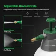 Vivosun 0.5Gal Handheld Garden Sprayer, 2L Pump Sprayer, 68 Oz Water Spray Bottle with Safety Valve - Image 5