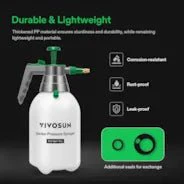 Vivosun 0.5Gal Handheld Garden Sprayer, 2L Pump Sprayer, 68 Oz Water Spray Bottle with Safety Valve - Image 6