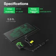 Vivosun 10" x 20.75" Seedling Heat Mat and Digital Thermostat Combo Set MET Standard, 2 Pack - Image 2