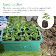Vivosun 12-Pack Seed Starter Trays, 144-Cell Seed Starter Kit with Humidity Dome - Image 5