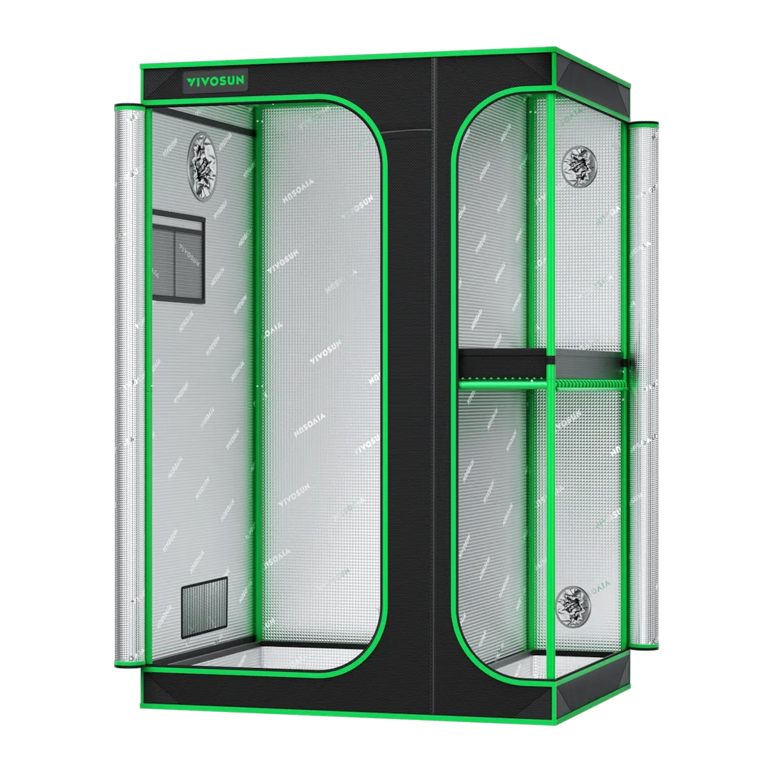 Vivosun 2-in-1 Grow Tent 2x3 D325, 1-2 Plants Use, with Multi-Chamber - Image 10