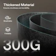 Vivosun 30 Gallon Grow Bags 5-Pack Black Thickened Nonwoven Fabric Pots with Handles - Image 2