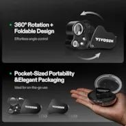 Vivosun 30X-60X Jewelers Loupe Magnifier with LED Light (1-Pack Black) - Image 2