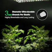 Vivosun 5 x 5Ft. Elastic Trellis Netting with 4 Hooks - Image 6