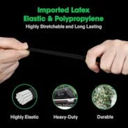 Vivosun 5 x 5Ft. Elastic Trellis Netting with 4 Hooks - Image 7