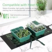 Vivosun 6-Pack Seed Starter Trays, 72-Cell Seed Starter Kit with Humidity Dome - Image 4