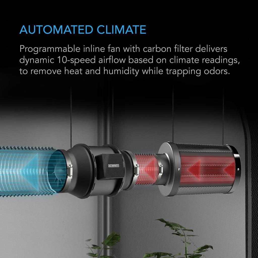 AC Infinity Advance 3x3 Grow Tent Kit - Image 4