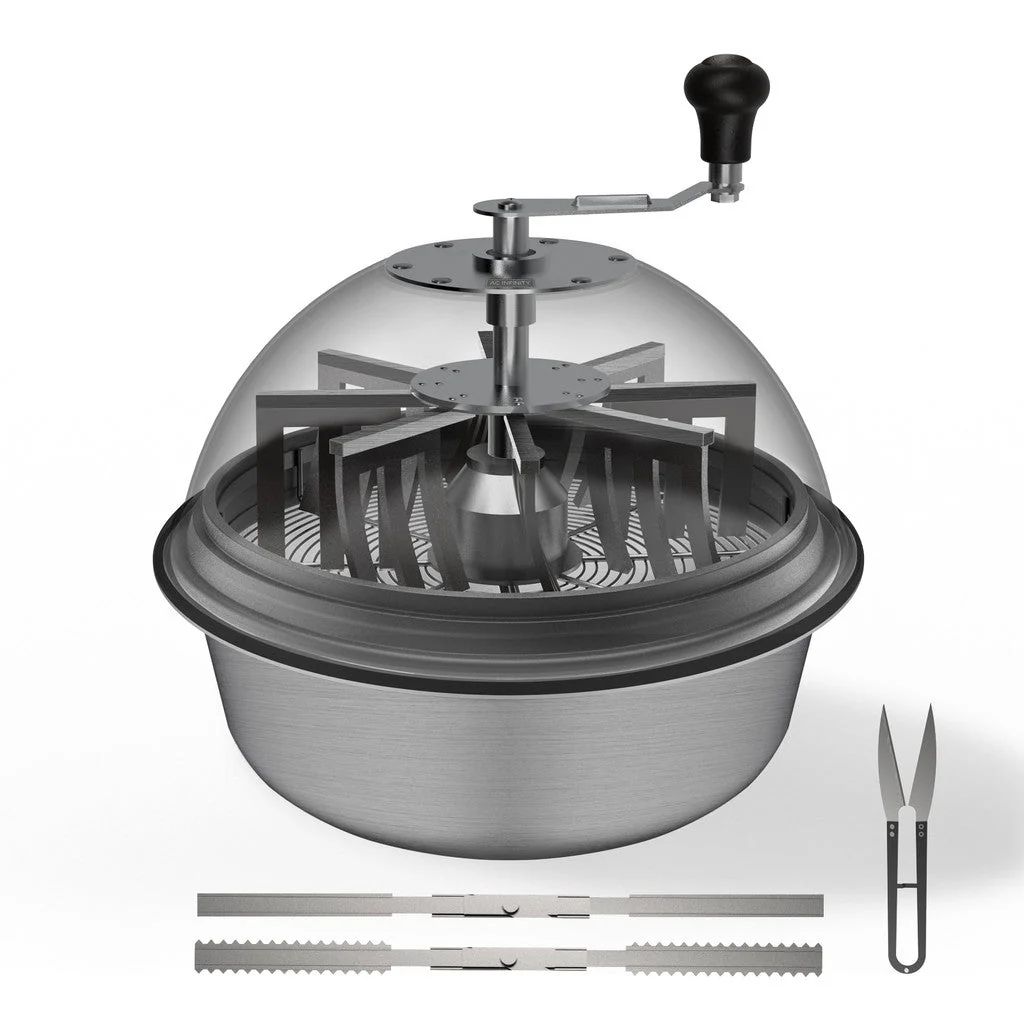 AC Infinity Bud Bowl Trimmer, Twist Spin Cut with Clear Visibility Dome, 19-Inch - Image 8