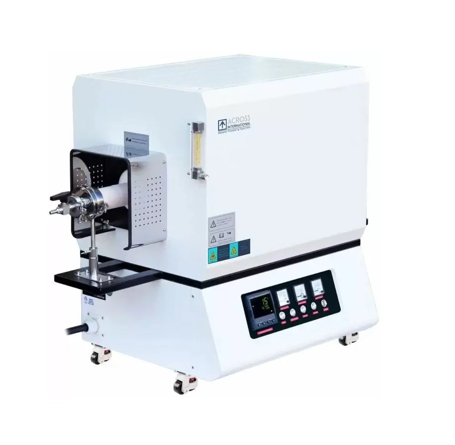Across International 1700C 1-3 Zone Tube Furnace With Alumina Tube And Sealing Flanges - Image 2