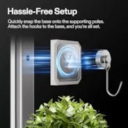 Vivosun Add-on Base & Magnetic Hook for VGrow Smart Grow Box, 4 Sets - Image 3