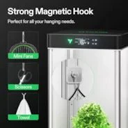 Vivosun Add-on Base & Magnetic Hook for VGrow Smart Grow Box, 4 Sets - Image 5