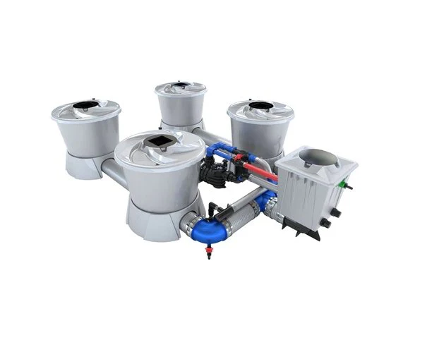 Alien Hydroponics V-System 4 Pot 2 Row Kit - Image 2