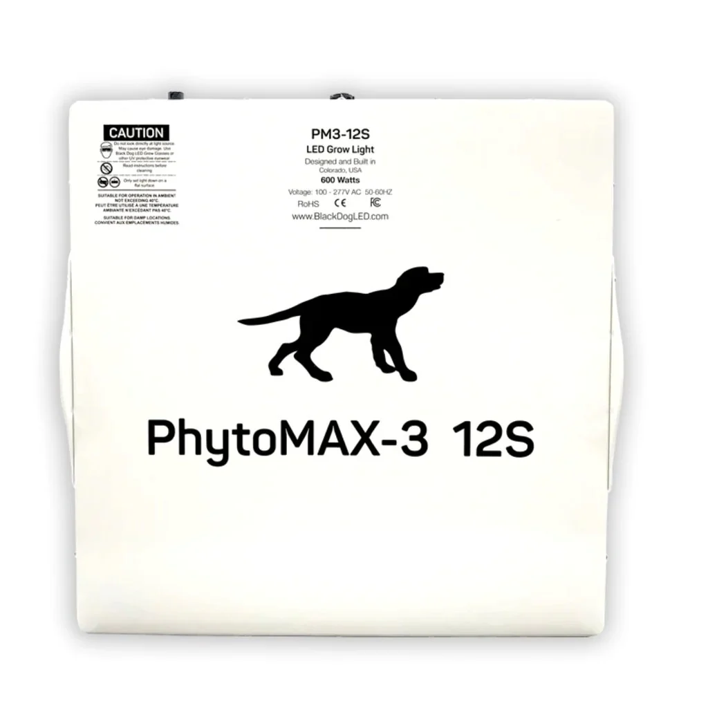 Black Dog Led PhytoMAX-3 12SH 600 Watt Grow Light - Image 2
