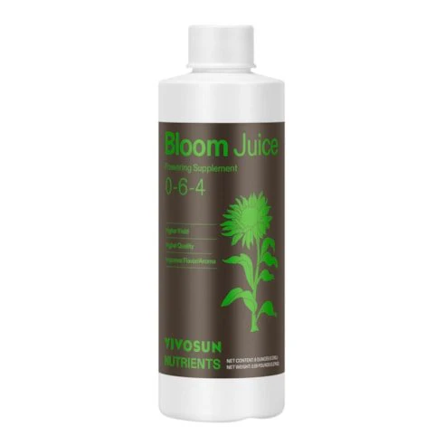 Vivosun Bloom Juice (0-6-4), Flowering Supplement Liquid Fertilizer for Flowering Stage, 8 Ounces