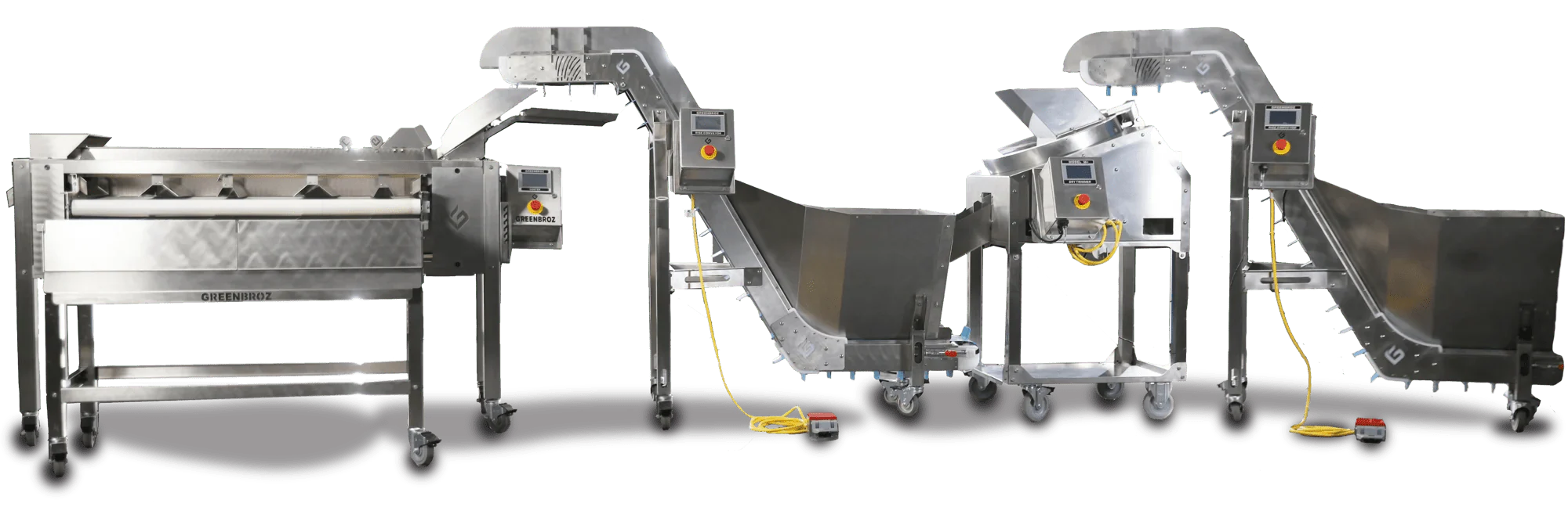 GreenBroz N Line Trimming Machine and Harvest Bud Sorter System