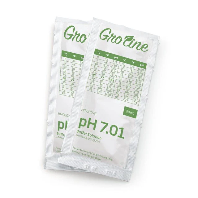 GroLine pH 7.01 Buffer Sachets, 20 mL (25 pcs.) - Image 2