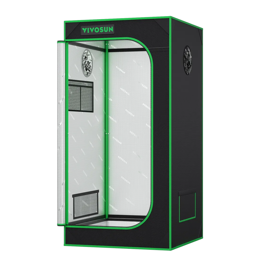 Vivosun Grow Tent 2x2 S224, 1-2 Plants Use, 600D Light-proof Oxford - Image 9