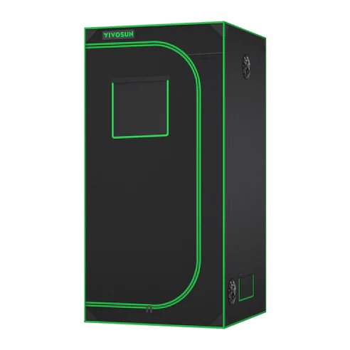 Vivosun Grow Tent 3x3 S336, 2-4 Plants Use, 600D Light-proof Oxford