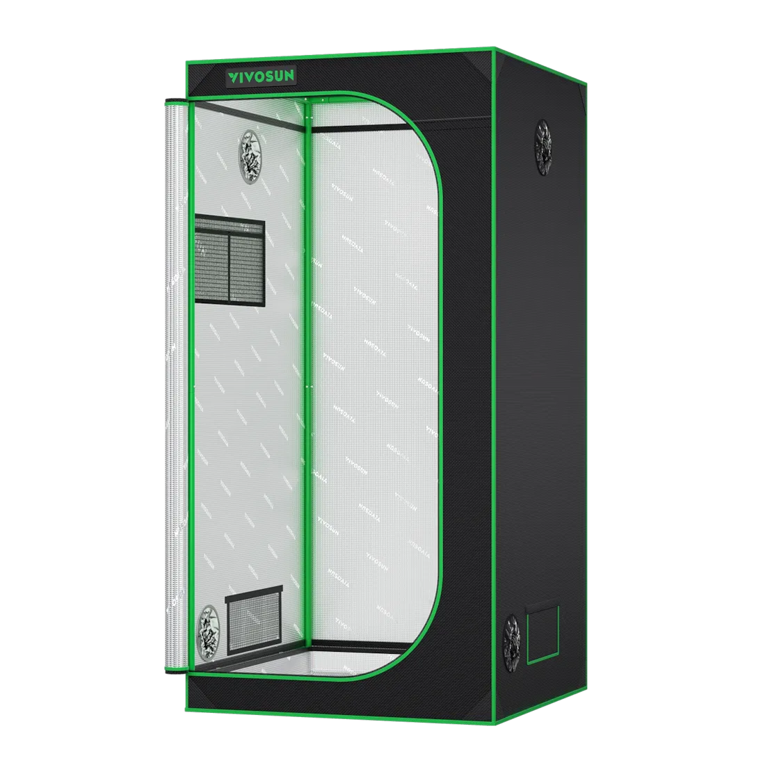Vivosun Grow Tent 3x3 S336, 2-4 Plants Use, 600D Light-proof Oxford - Image 9