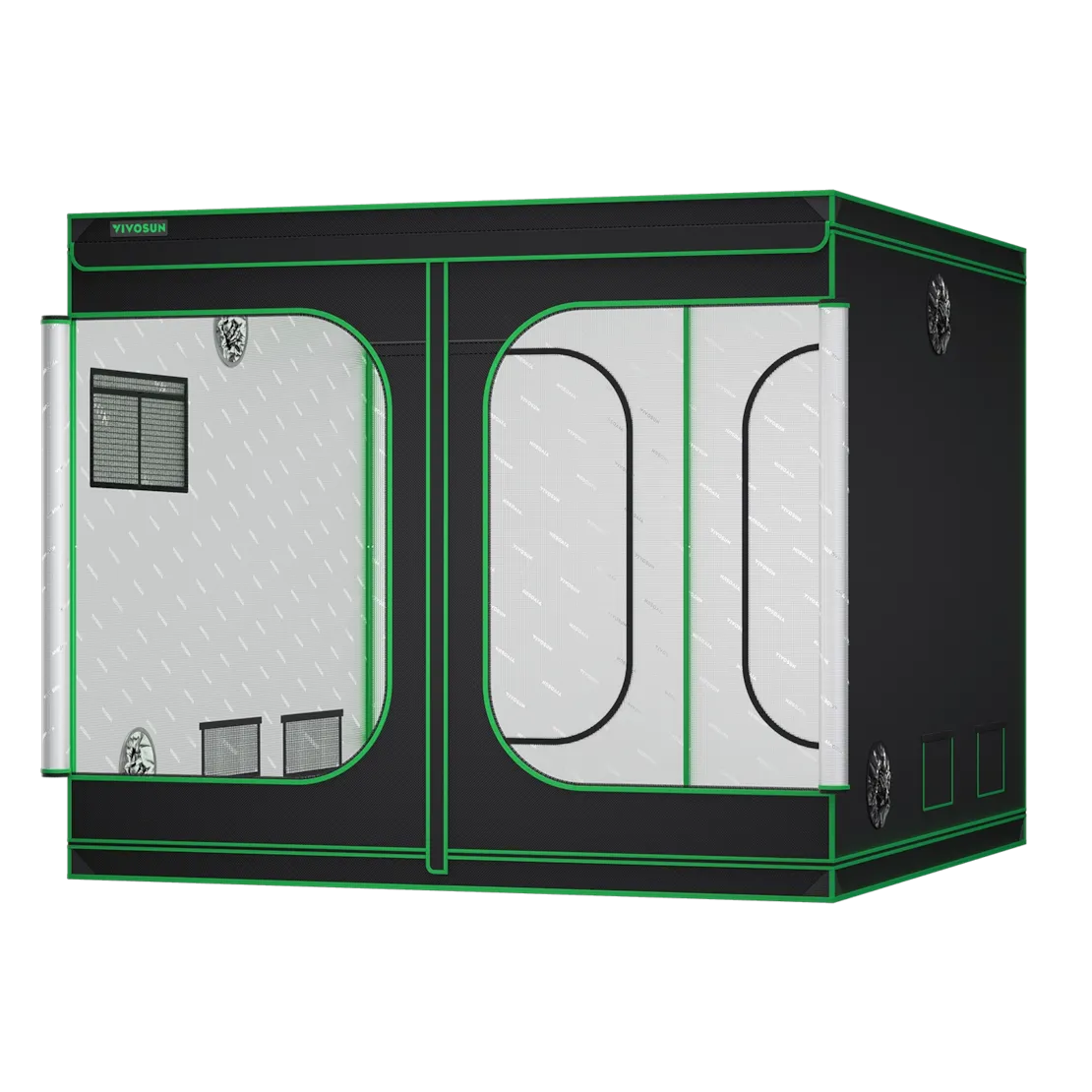 Vivosun Grow Tent 8x8 S888, 16-24 Plants Use, 600D Light-proof Oxford - Image 9