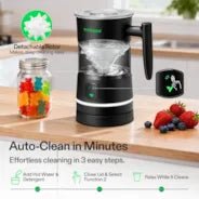 Vivosun Gummy Maker Machine, Hands-Free Candy Maker, Oil Infused Edible Mixer with Dual Rotor, Food-Grade Stainless Steel Pot and Silicone Molds, for Gummies Bear, DIY Candies, Party Treats - Image 3