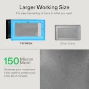Vivosun Herb Trimming Tray for Harvest, Blue - Image 4