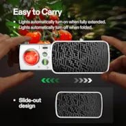 Vivosun Jewelry Loupe Magnifier 30X 60X 90X LED Lighted Eye Loupe - Image 3