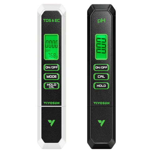 Vivosun pH and TDS Meter Combo, Water Test Kit for Drinking Water, Aquarium, Hydroponics, Pool, and RO System