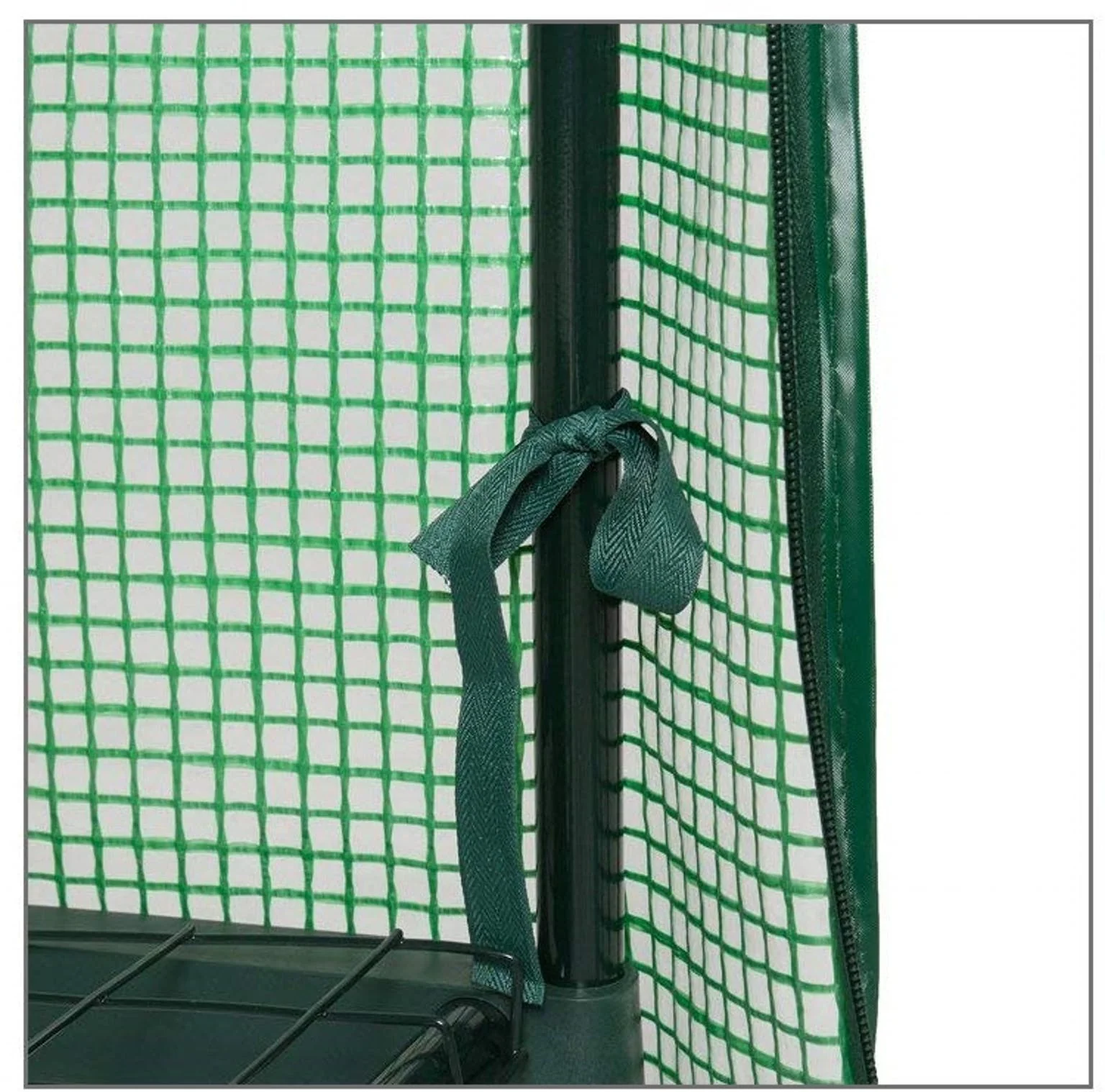 Riverstone 3 Tier Portable Rolling Greenhouse with Opaque Cover - Image 4