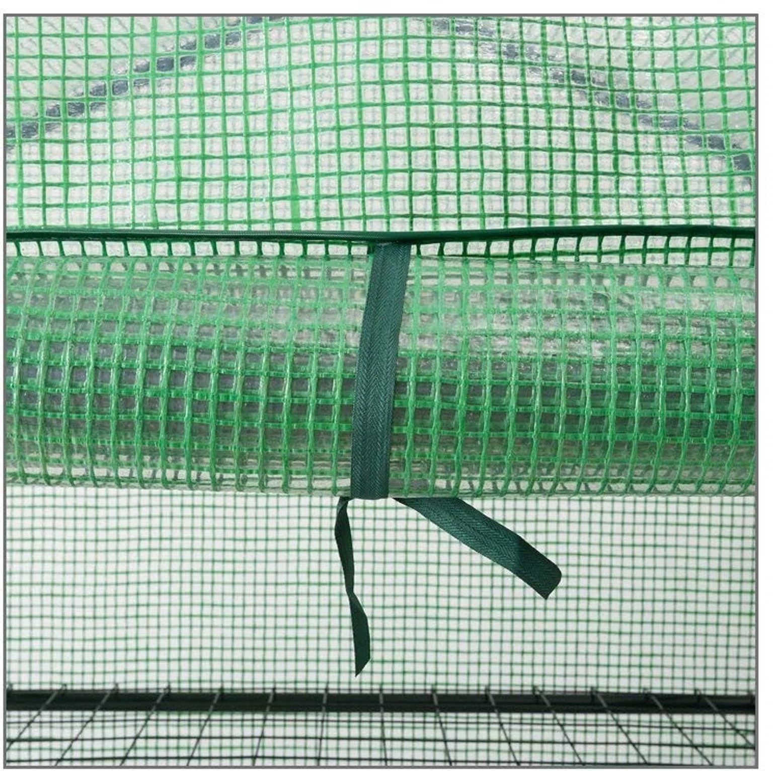 Riverstone 4 Tier Portable Rolling Greenhouse with Opaque Cover - Image 6