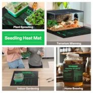 Vivosun Seedling Heat Mat Digital Thermostat Combo 20" x 20.75" 2-Pack - Image 6