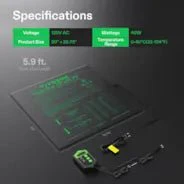 Vivosun Seedling Heat Mat Digital Thermostat Combo 20" x 20.75" - Image 2