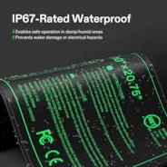 Vivosun Seedling Heat Mat with Dual Digital Display Thermostat, 10" x 20.75" Black Warm Hydroponic Heating Pad for Seed Germination, 3 Pack - Image 5