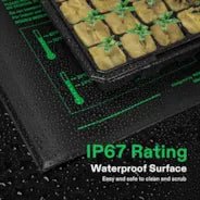 Vivosun Seedling Heat Mat with Dual Digital Display Thermostat, 20" x 20.75" Black Warm Hydroponic Heating Pad for Seed Germination - Image 5