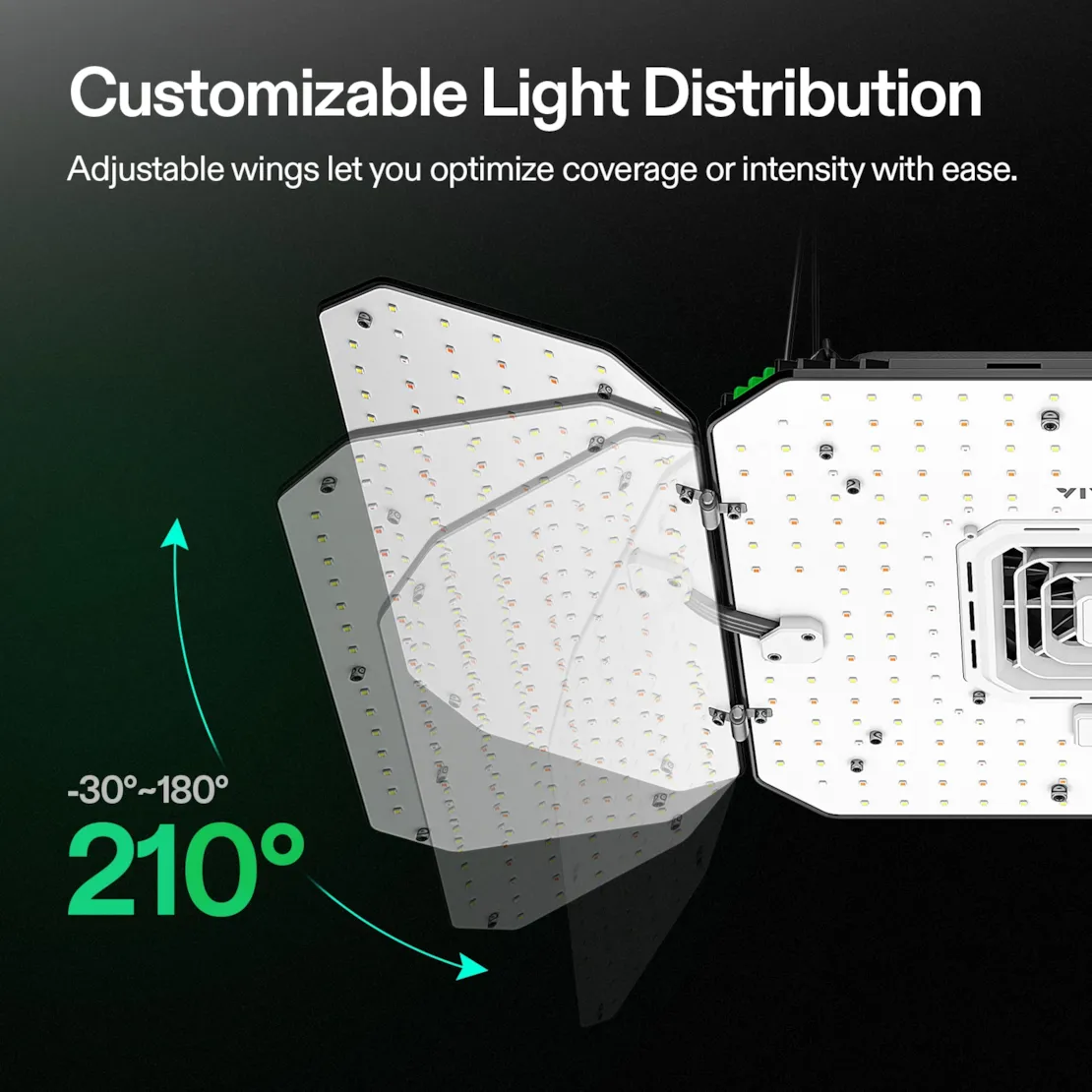 Vivosun Smart Grow Tent Kit Pro 5x5, 6-Plant Complete System, with WiFi E42A+ Controller, 3x 200W AeroLight Wing LED Grow Light, 8-inch AeroZesh T8 Ventilation Combo, and 2x AeroWave E6 Gen2 Clip-on Fan - Image 5