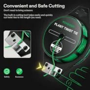 Vivosun Twist Tie Roll Spool Dispenser 164 Feet - Image 3