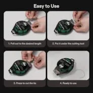 Vivosun Twist Tie Roll Spool Dispenser 164 Feet - Image 5