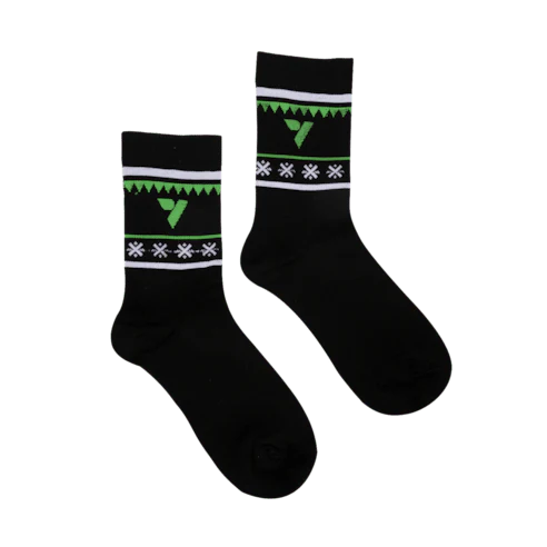 Vivosun Socks L, Thermal Warm, Snowflake Pattern, Christmas Gifts, 1 Pair