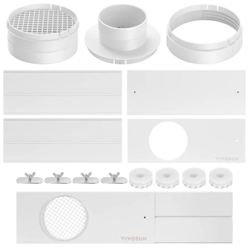 Vivosun Window Duct Kit and Portable AC Window Seal Kit