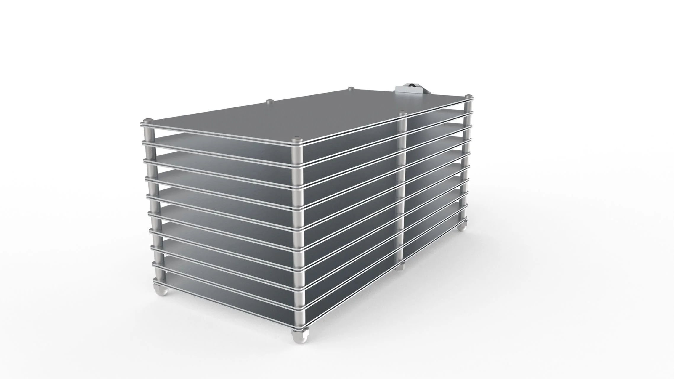 Holland Green Science - Xiros Mikro 9 Shelf Stack (No Trays) V1.12